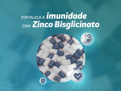 Cápsulas para melhorar a imunidade: Zinco Bisglicinato