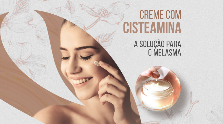 Revolução no tratamento de manchas na pele: Creme com Cisteamina