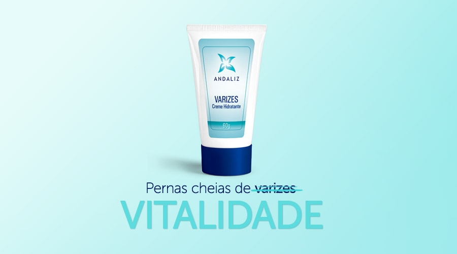 Creme para Varizes ANDALIZ – super hidratante