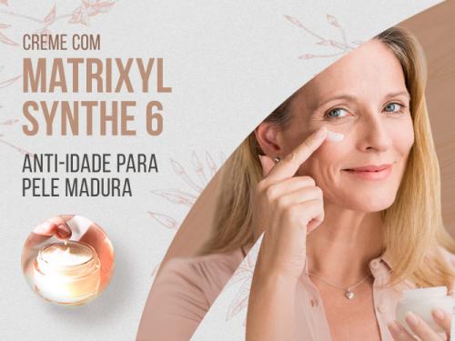 Matrixyl Synthe 6: creme para pele madura que estimula o colágeno