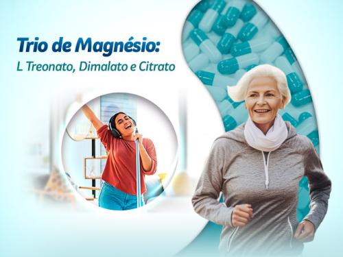 Memória, energia e regulação da pressão: Suplemento de Magnésio